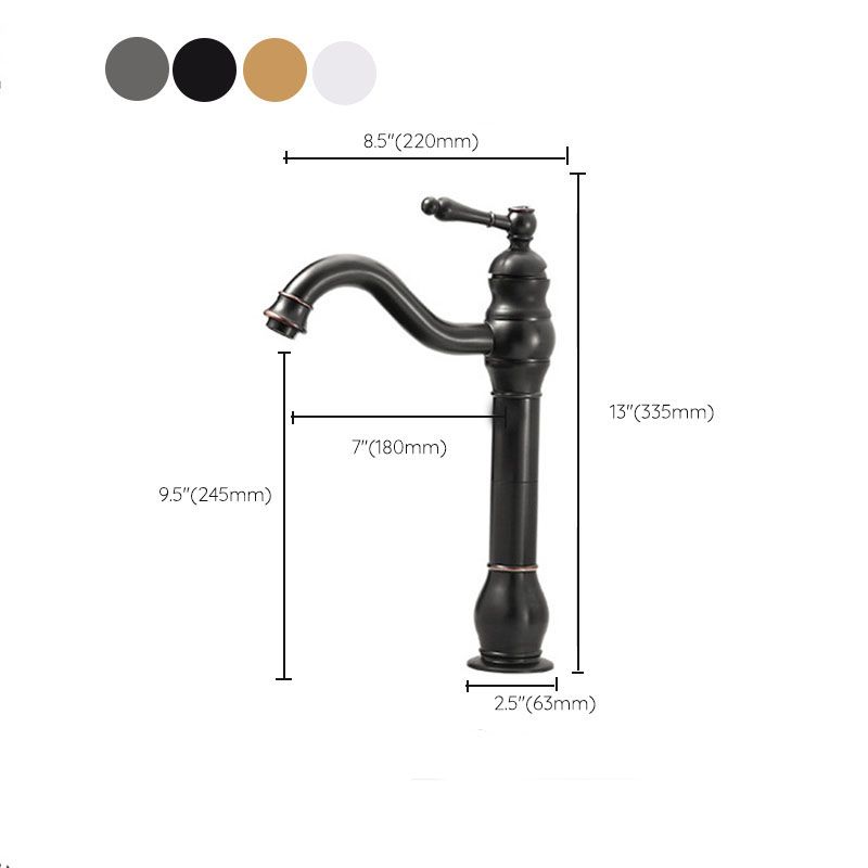 BowLift | Vintage Bathroom Bathtub Faucet Single Lever Wall Mounted Bathtub Faucet