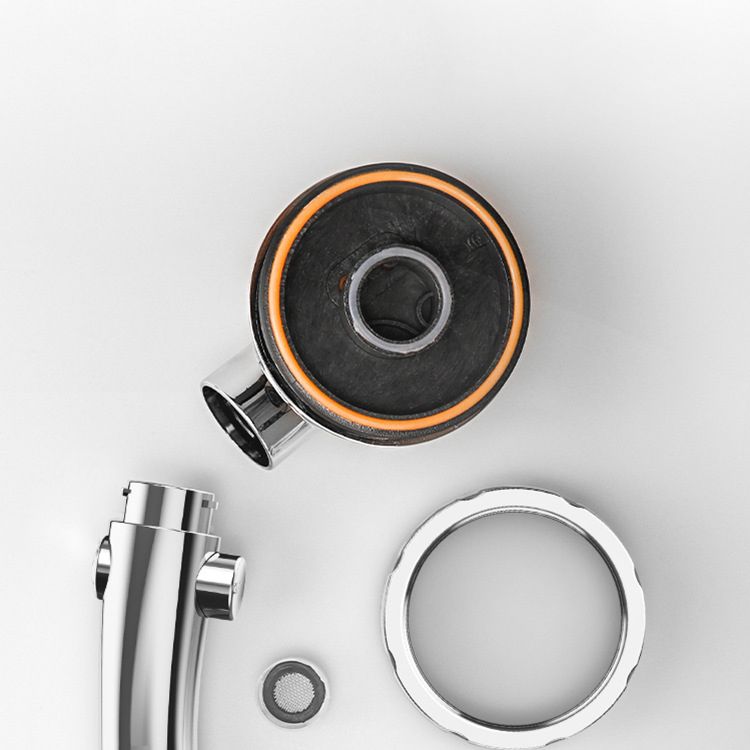 BowLift | Modern Handheld Showerhead 3 Streams Metal Round Showerheads