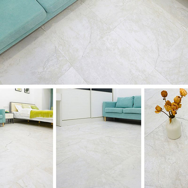 BowLift | PVC flooring stone design peel & stick square vinyl floor for the living room
