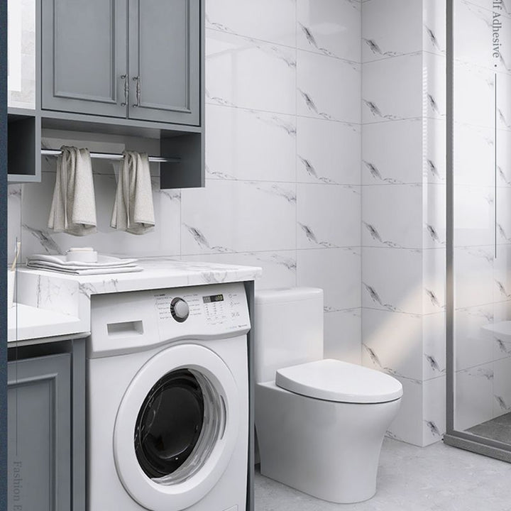 BowLift | Modern Peel and Stick Splashback PVC Rectangular Peel and Stick Tile