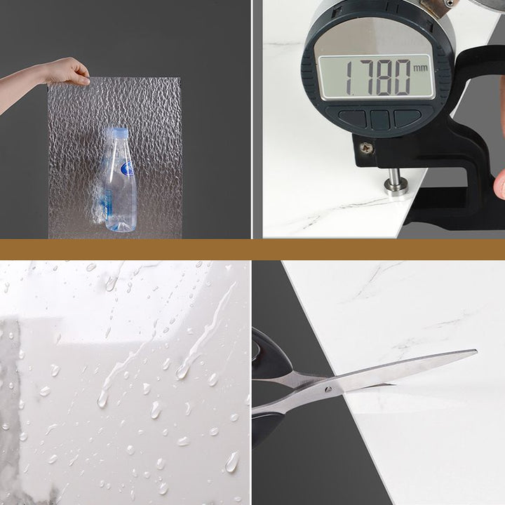 BowLift | Modern Pearl Wall Bowls PVC Wall Access Panel for Peeling Off and Sticking for Bathrooms and Kitchens