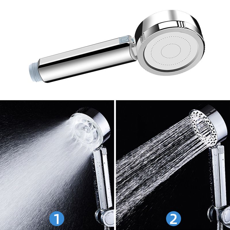 BowLift | Contemporary Wall-Mounted Shower Head Combination Chrome Round Hand Shower