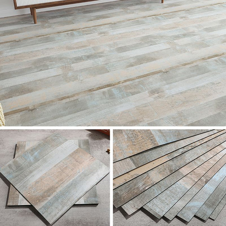 BowLift | Modern Vinyl Floor Wood Look Peel and Stick Hand-Scraped PVC Floor