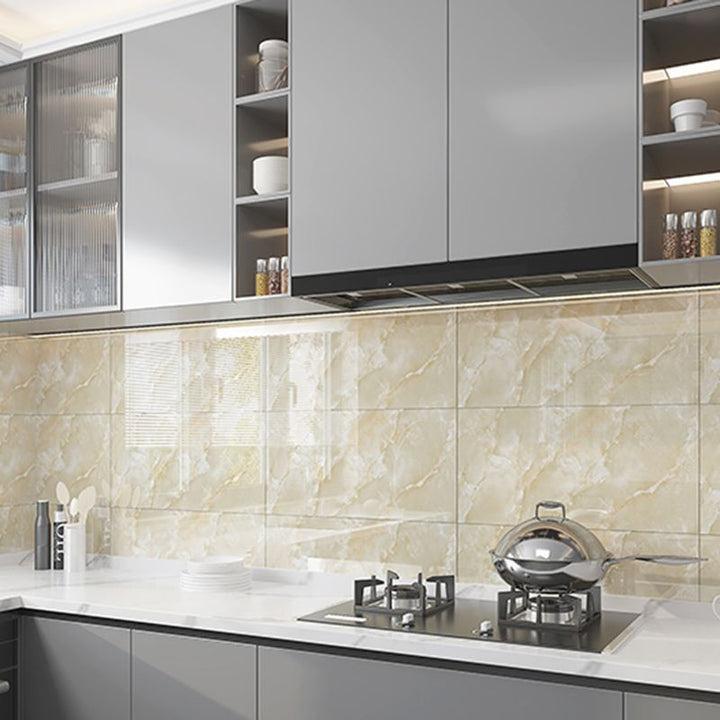 BowLift | Modern Peel and Stick Tile PVC Rectangular 10 Pack Peel & Stick Field Tile for the Kitchen