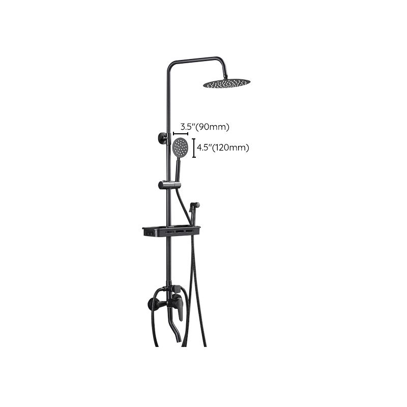 BowLift | Modern adjustable water flow shower faucet shower hose shower system on the wall