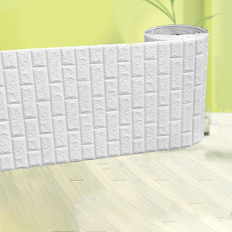 BowLift | Modern Pearl Wainscoting Waterproof PVC Wall Access Panel Peel and Stick Wall Tile