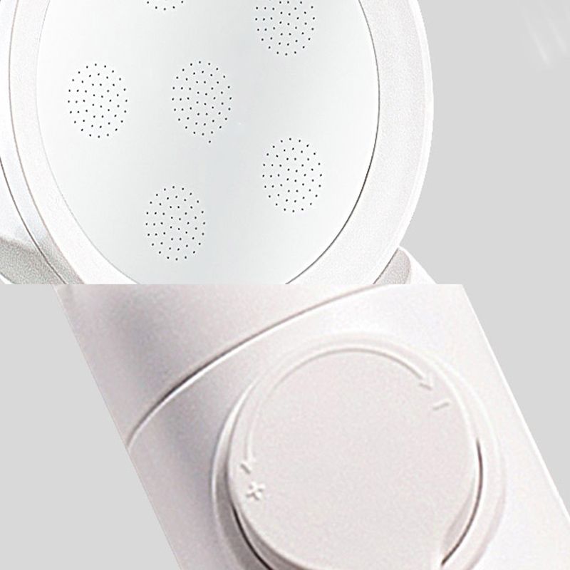 BowLift | Hand Shower Adjustable Spray Pattern White Round Shower Head