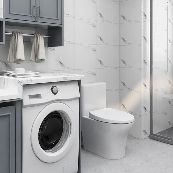 BowLift | Modern single plate peel and stick waterproof back wall tile for the bathroom