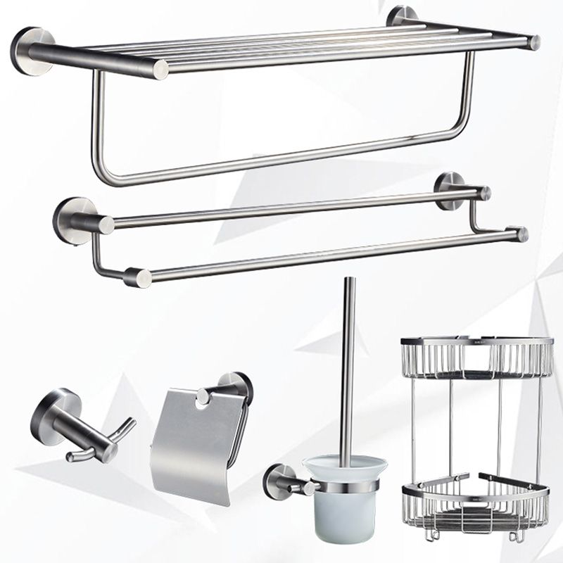 BowLift | Chrome Traditional Bathroom Accessory Set Stainless Steel Bathroom Set