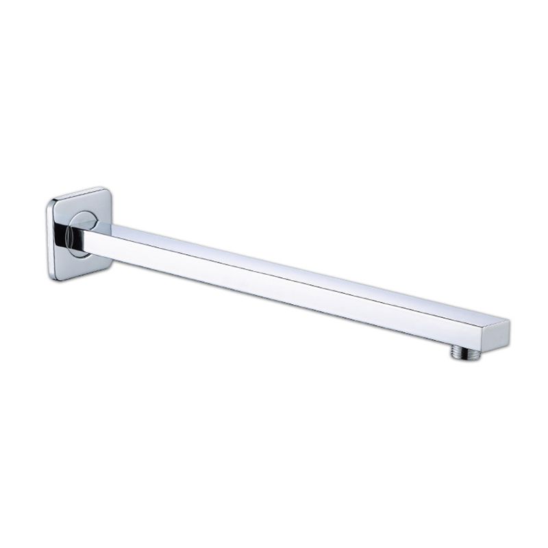 BowLift | Black Square Fixed Shower Head Modern Style Wall Mounted Shower Head