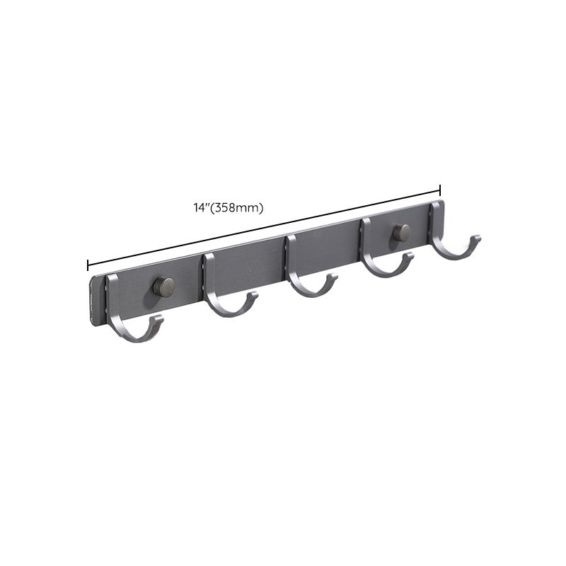 BowLift | Modern Bathroom Fixture Set Towel Bar Gray Bathroom Shelf Bathroom Set