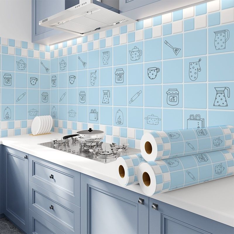 BowLift | Modern Peel & Stick Mosaic Tiles Plastic Grid Peel and Stick Backsplash for the Kitchen