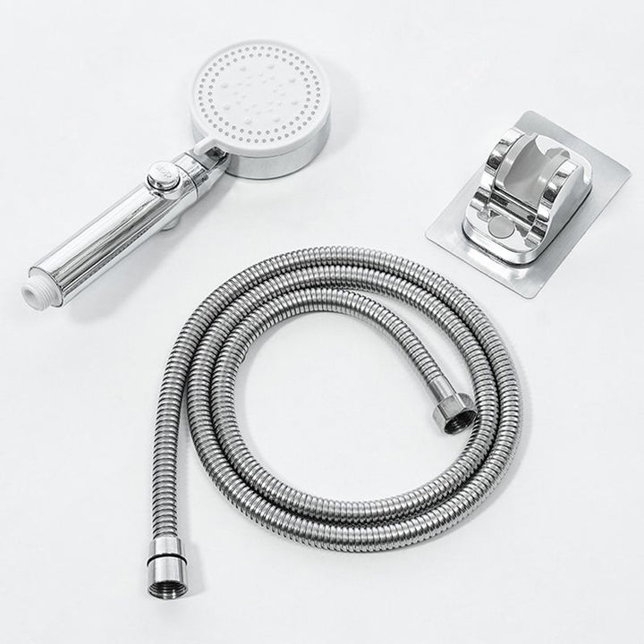 BowLift | Modern Handheld Round Plastic Self-Cleaning Shower Head
