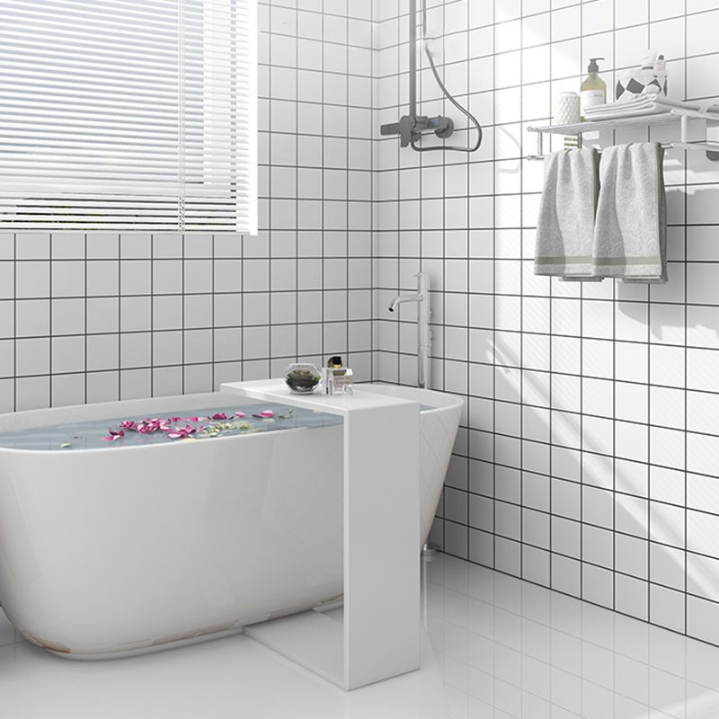 BowLift | Modern Mosaic Tile Waterproof Smooth Peel and Stick Backsplash Tile for the Bathroom