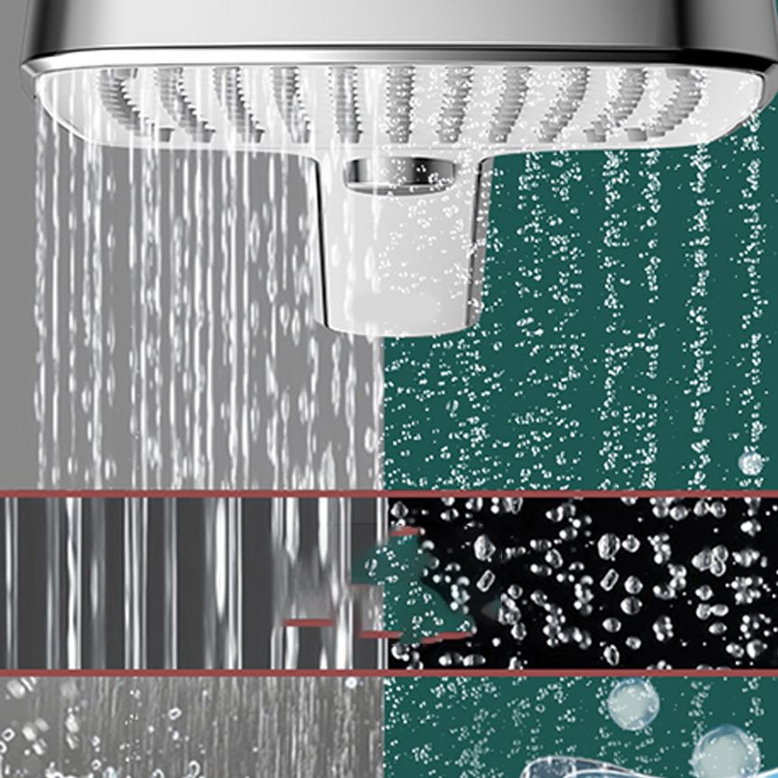 BowLift | Contemporary Self-Cleaning Hand Shower 3 Spray Types Wall Mounted Hand Shower