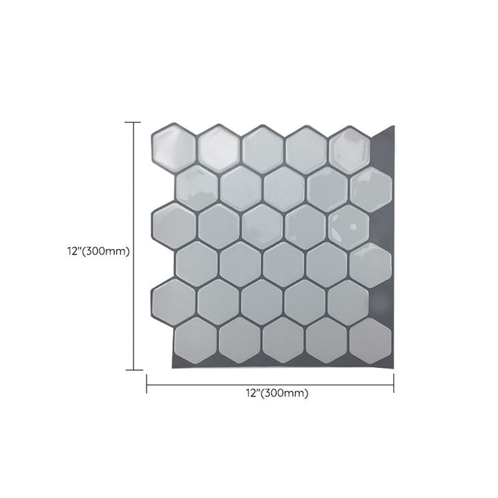 BowLift | Square Peel & Stick Tile Stone Composite Subway Tile for Backsplash Wall