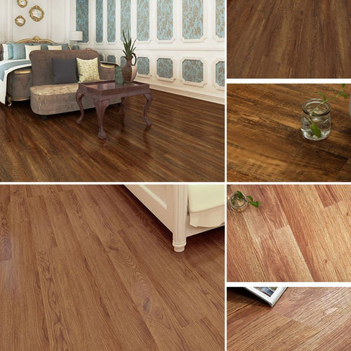BowLift | Rectangle PVC flooring Peel and Stick Smooth Woodlook Vinyl floor