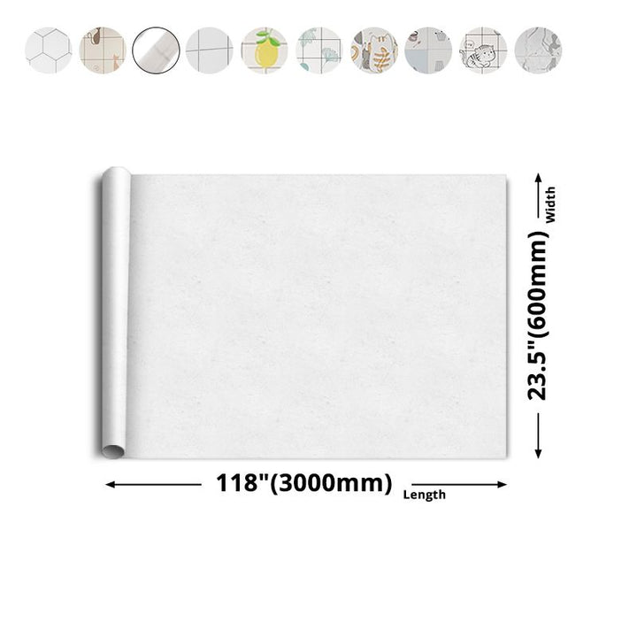 BowLift | Modern Peel and Stick Back Wall Tile PVC Rectangular Wallpaper