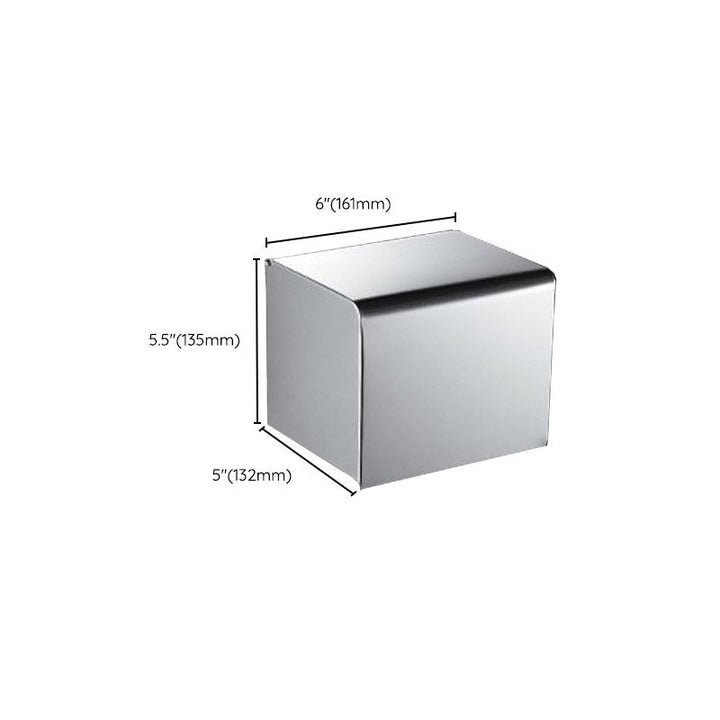BowLift | Chrome Modern Bathroom Hardware Set Stainless Steel Towel Hook/Towel Rail & Bathroom Shelf