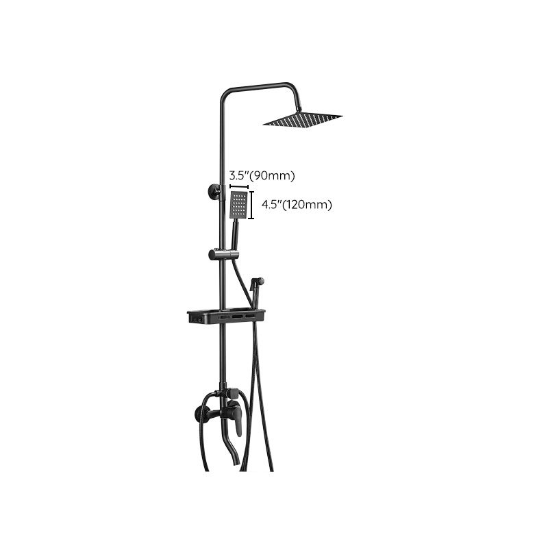 BowLift | Modern adjustable water flow shower faucet shower hose shower system on the wall