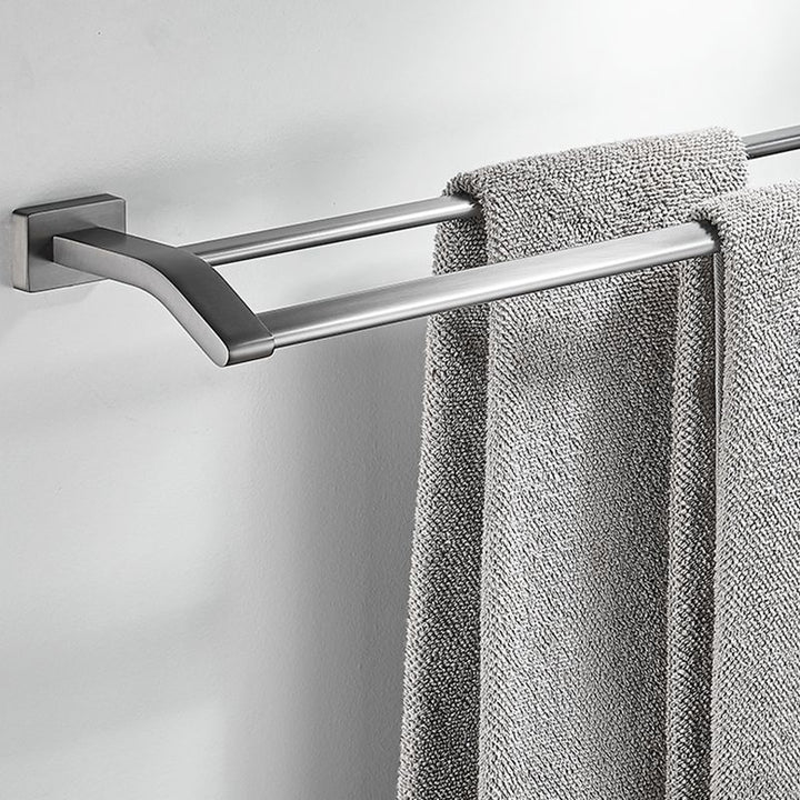 BowLift | Matte Gray Bathroom Set Metal Bathroom Accessories Hardware Set