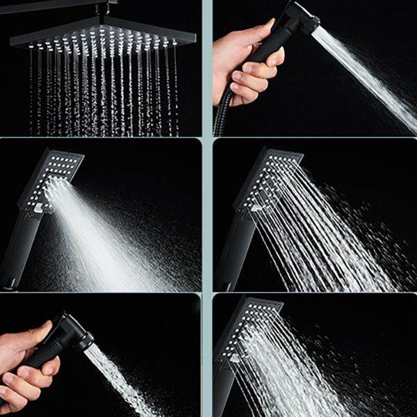 BowLift | Adjustable spray sample shower combination metal shower fitting arm showerhead with slip bar