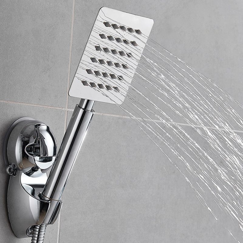 BowLift | Square Metal Double Shower Heads Modern Shower with Shower Hose