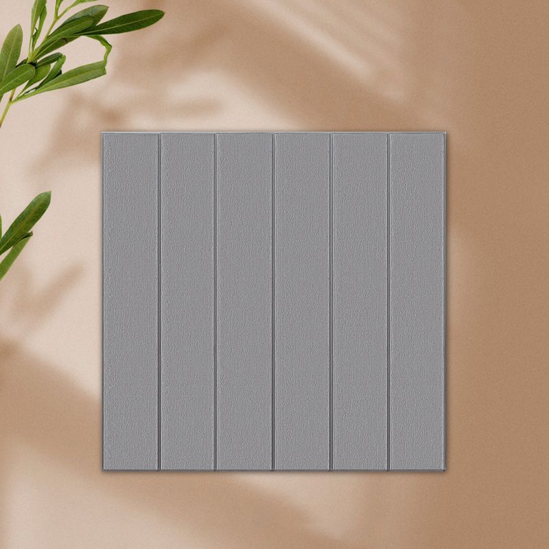 BowLift | Solid color 3D embossed wall panel waterproof foam interior wall tile
