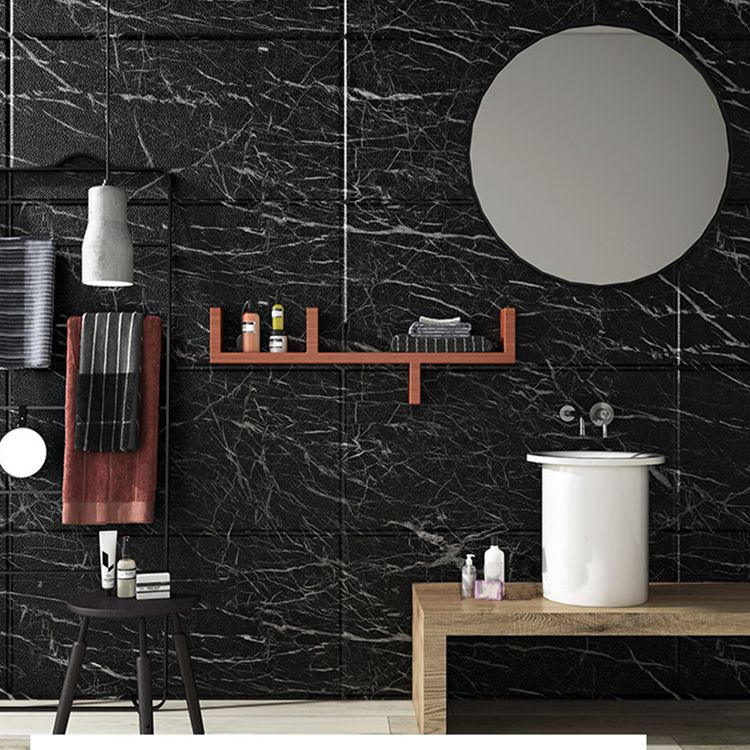 BowLift | Marbled scratch-resistant PVC tile Peel and stick tile for backsplash wall