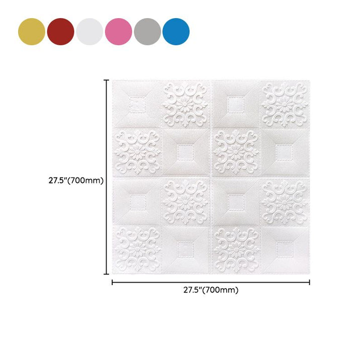 BowLift | Modern wall covering foam 3D embossed peel and stick wall panel