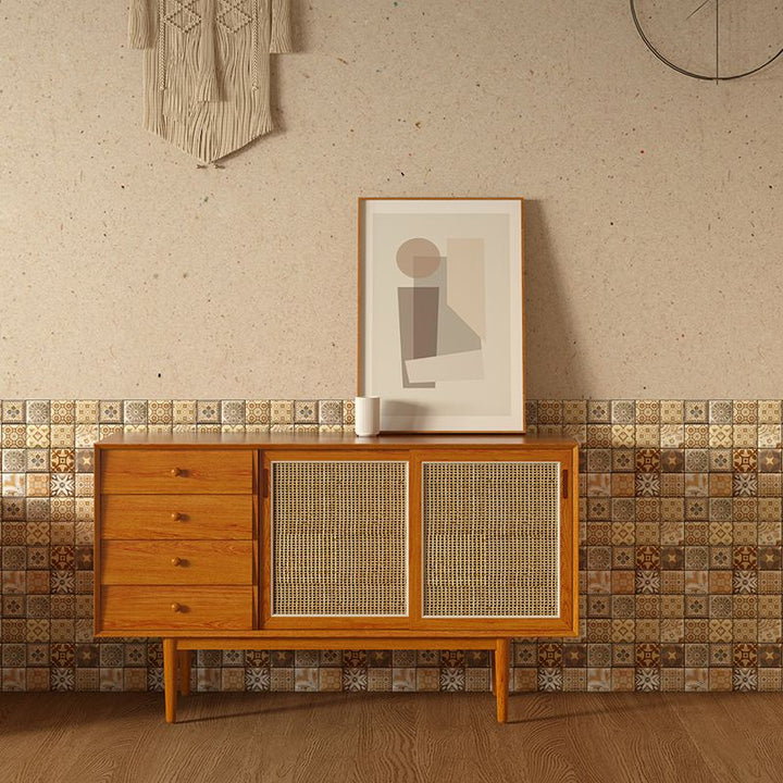 BowLift | Contemporary Peel-and-Stick Tiles Mosaic Tiles Peel-and-Stick Wall Tile