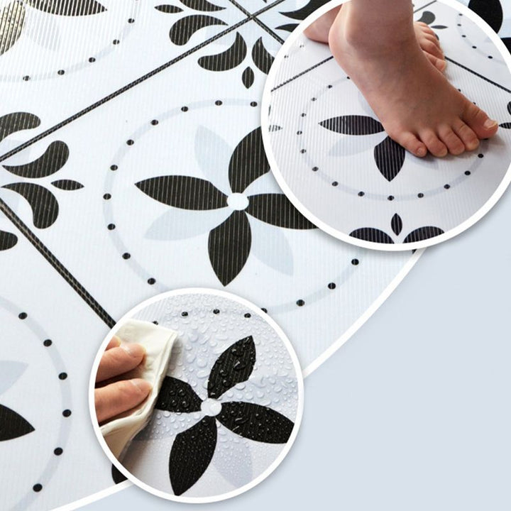 BowLift | Modern Peel & Stick Mosaic Tiles PVC Single Panel Square Peel and Stick Wall Tile