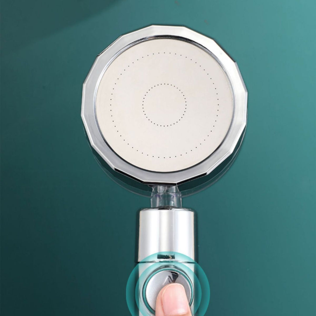 BowLift | Contemporary Handheld Supercharged Shower Head Round Spray Head