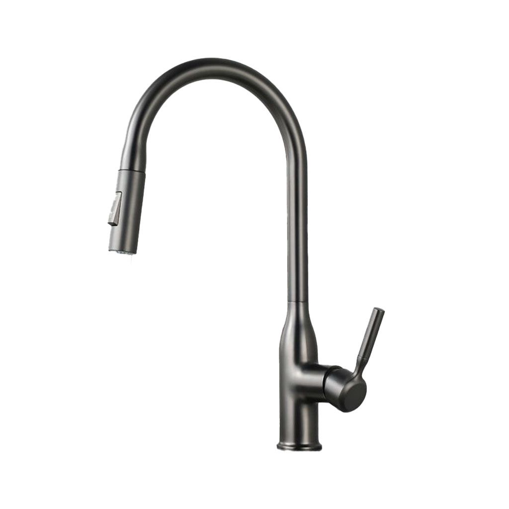 BowLift | Modern Pull-down Water Filler Single Handle High Arc Kitchen Faucet