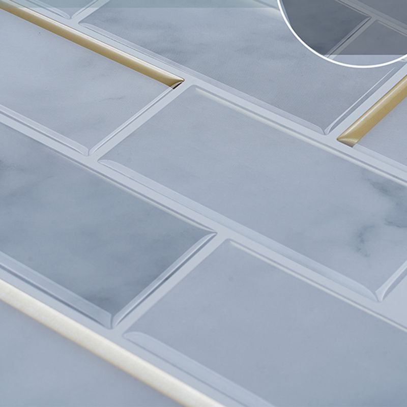 BowLift | Mosaic Tile Peel & Stick Tile PVC Kitchen Backsplash Peel and Stick Wall Tile