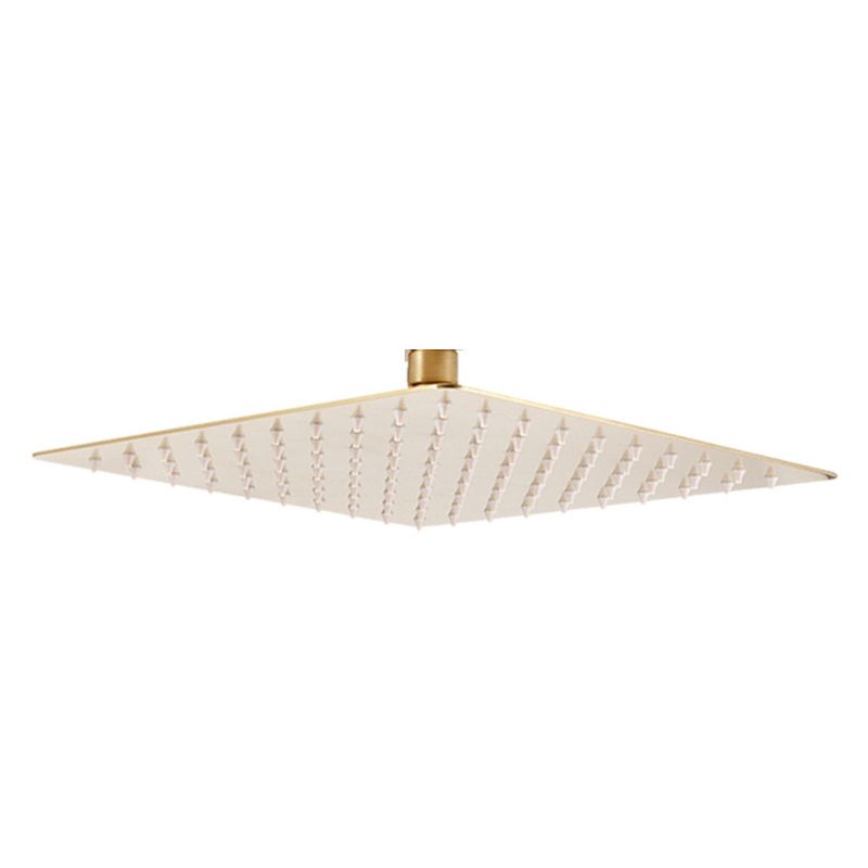 BowLift | Stainless Steel Square Shower Head Standard Spray Pattern Wall Mounted Shower Head