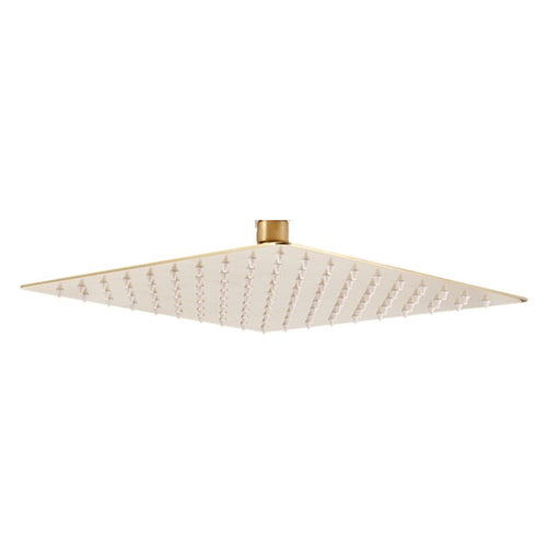 BowLift | Stainless Steel Square Shower Head Standard Spray Pattern Wall Mounted Shower Head