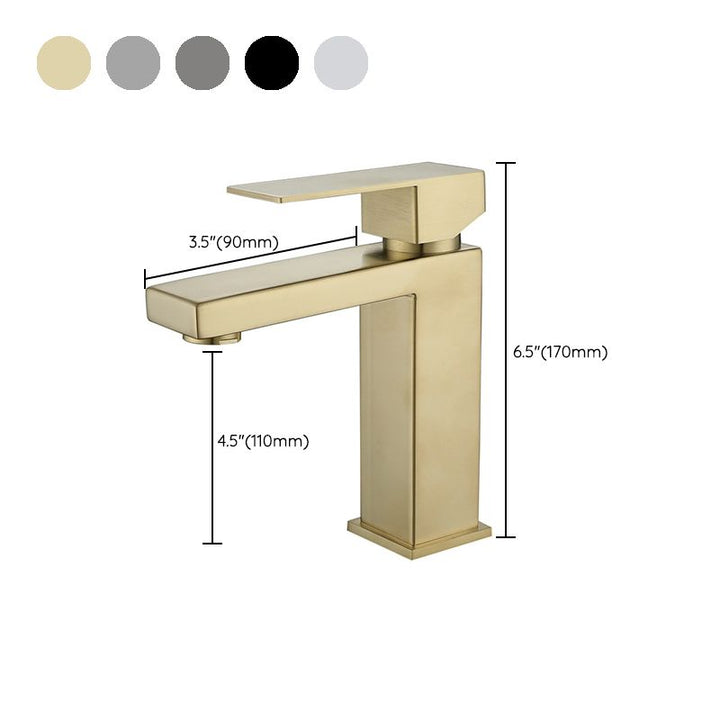 BowLift | Glam Style Faucet Single Lever Sink Bathroom Faucet