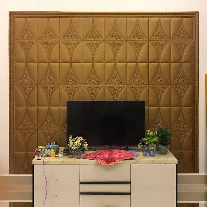 BowLift | Modern Style Plastic Wall Panel Living Room Peel and Stick 3D Wall Covering