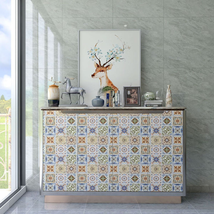 BowLift | Mosaic Tile Peel and Stick Wall Tile Modern Peel and Stick Wall Tile with Waterproof