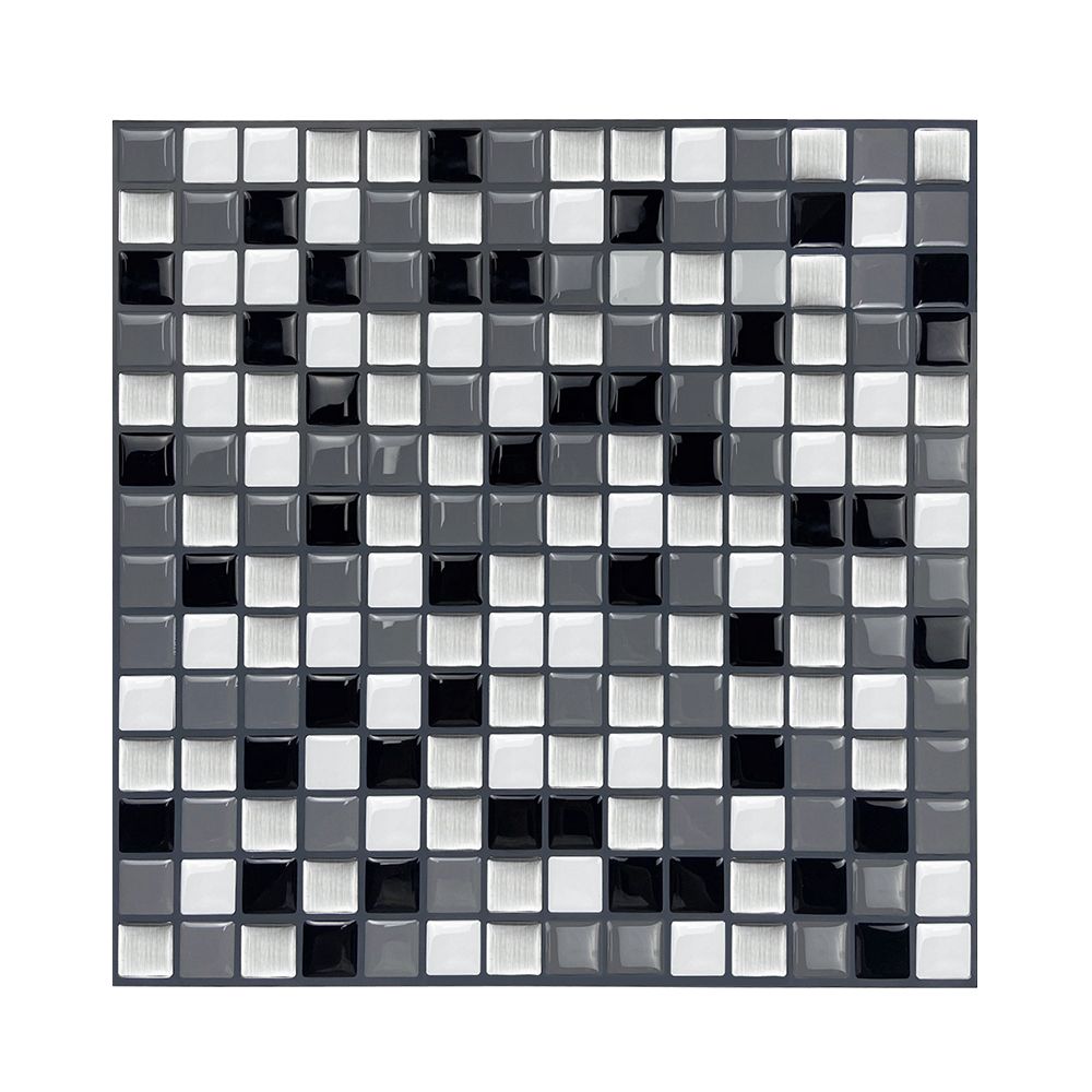 BowLift | Square Peel & Stick Mosaic Tile Plastic Mesh Peel & Stick Mosaic Tile