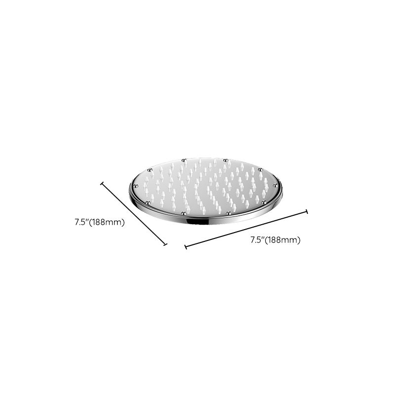 BowLift | Solid square showerhead Standard spray pattern Large showerhead
