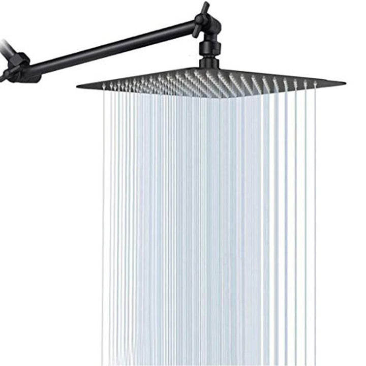 BowLift | Modern square shower head wall mount standard spray fixed shower