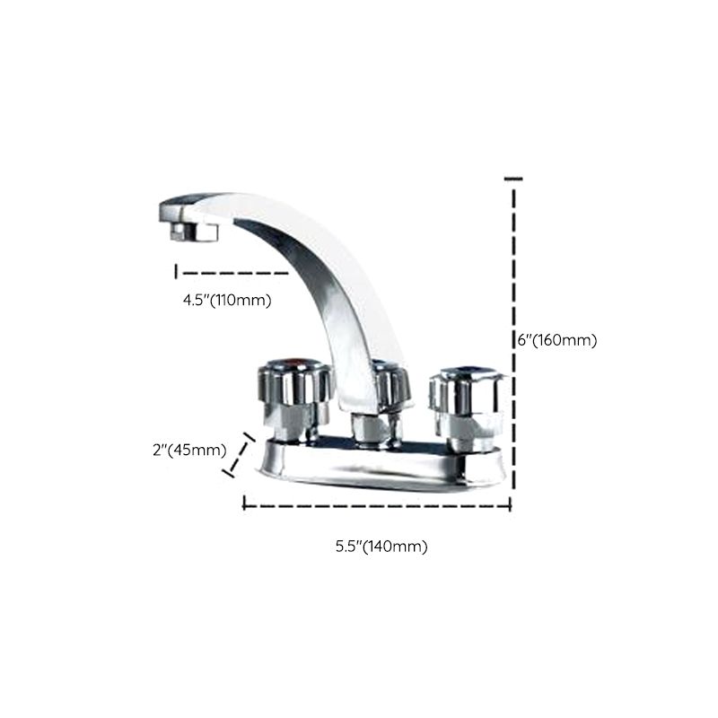 BowLift | Modern Style Vessel Faucet Copper Knob Handle Low Arc Vessel Faucet