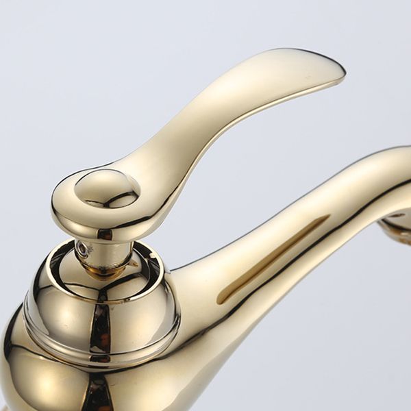 BowLift | Luxury Vessel Faucet Brass Lever Handles Low Arc Sink Faucet