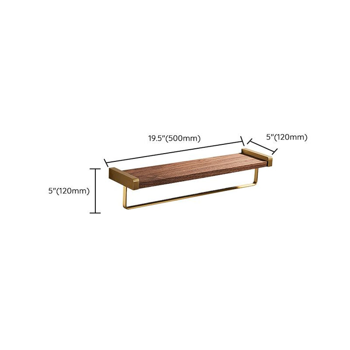 BowLift | Modern Gold Bathroom Accessory Set Bathroom Shelf Paper Holder Bathroom Accessory Set