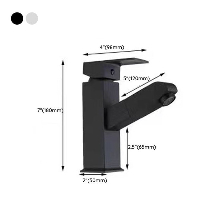BowLift | Lever handle faucet Contemporary pull-out faucet for the bathroom
