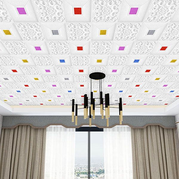 BowLift | Modern Tin Back Wall Covering Smooth Wall Ceiling XPE Cotton Set of 1