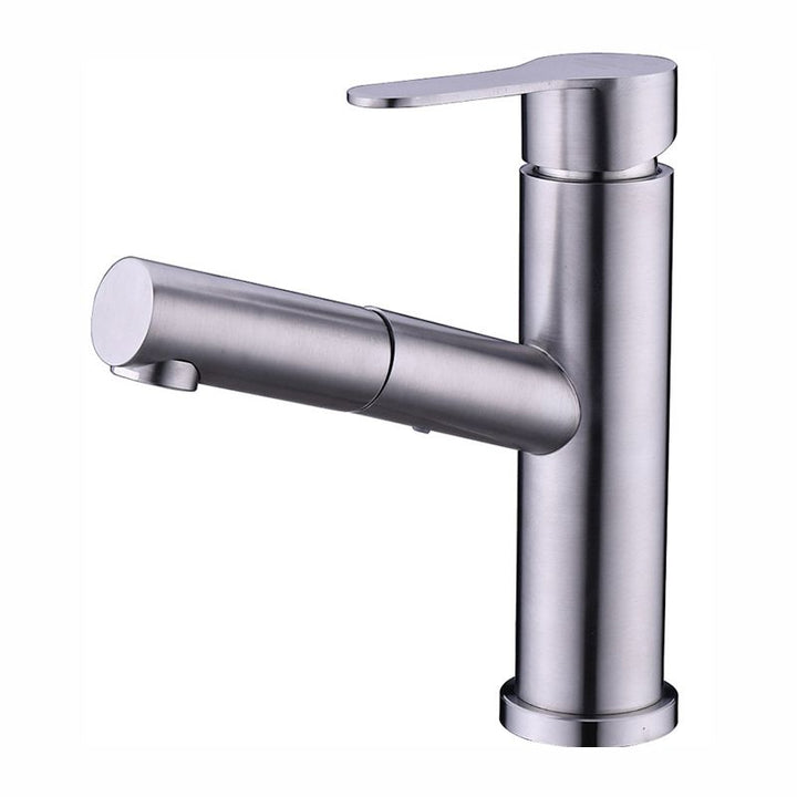 BowLift | Pull-out Faucet Contemporary Single Lever Faucet with Swivel Spout