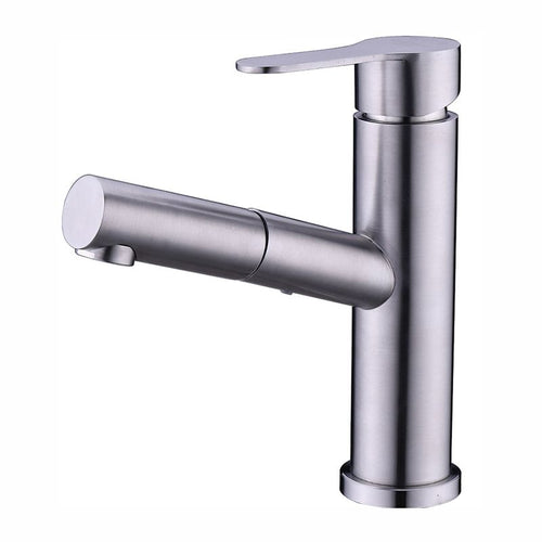 BowLift | Pull-out Faucet Contemporary Single Lever Faucet with Swivel Spout